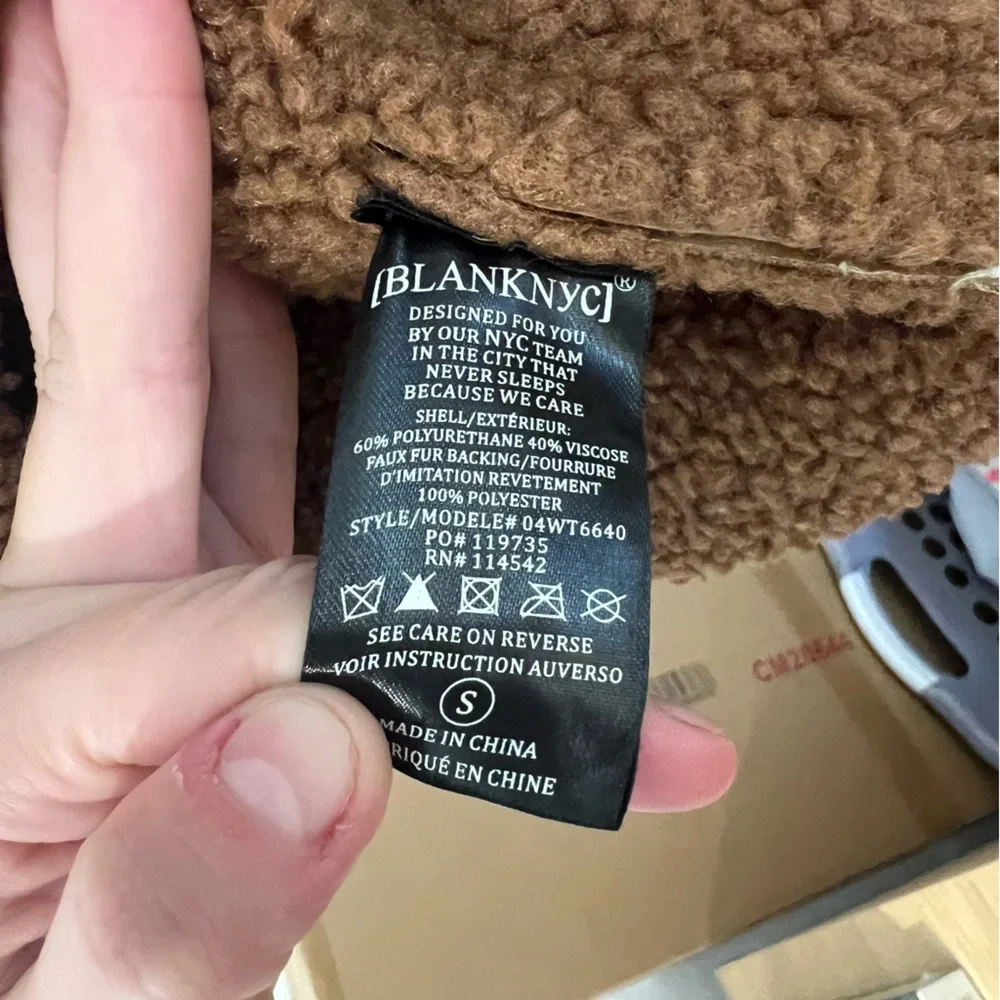 BLANK NYC TOUCH AND GO VEST LONG COAT - Picture 14 of 14